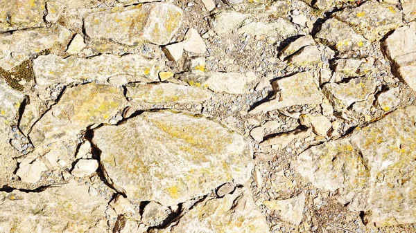 Parede Pedras Para Fundos Peratallada Município Forallac Bajo Ampurdn Julho — Fotografia de Stock