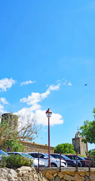 Peratallada Panoramik Forallac Belediyesi Julio 2018 Bajo Ampurdn Girona Katalunya — Stok fotoğraf