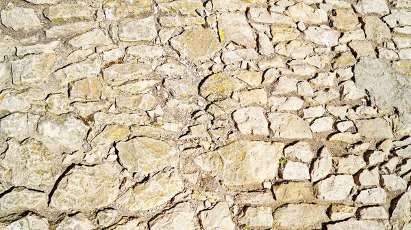 Kamenná Zeď Pro Fondy Peratallada Obec Forallac Bajo Ampurdn Července — Stock fotografie
