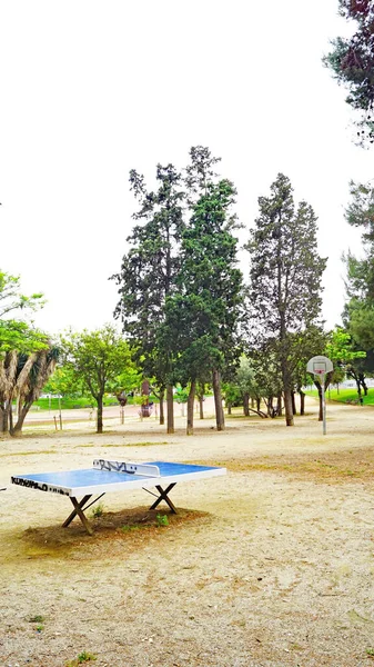 Vista Del Parque Maquinista Barcelona Mayo 2018 Barcelona Cataluña España —  Fotos de Stock