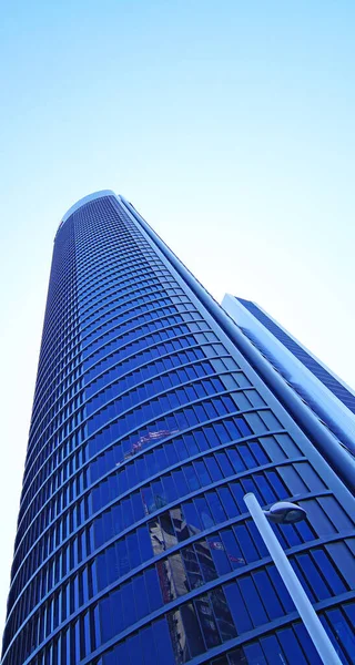 Vista Los Edificios Las Cuatro Torres Madrid España Europa —  Fotos de Stock