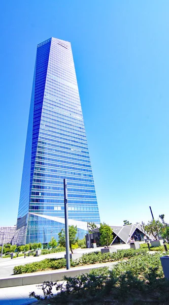 Vista Los Edificios Las Cuatro Torres Madrid España Europa —  Fotos de Stock