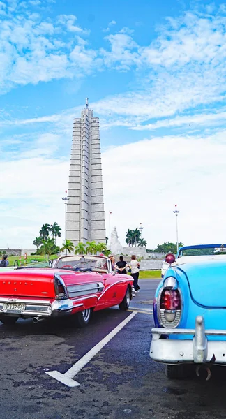 Классические Автомобили Кубы — стоковое фото