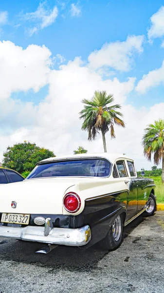 Coches Clásicos República Cuba Agosto 2019 — Foto de Stock