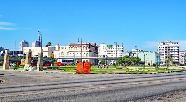 Přehled Havany Kubánské Republice Kuba — Stock fotografie