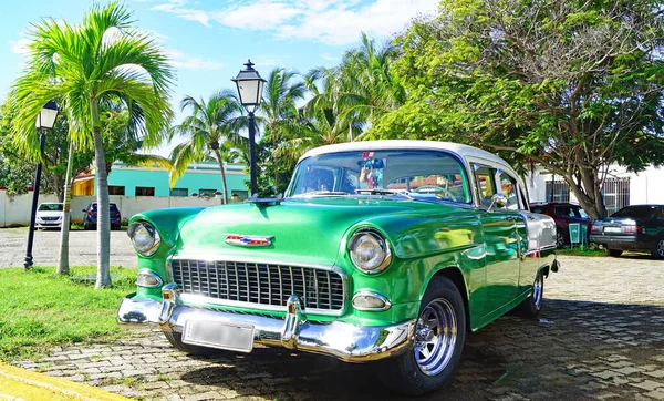 古巴共和国经典汽车 下午12 2019年8月19日 — 图库照片