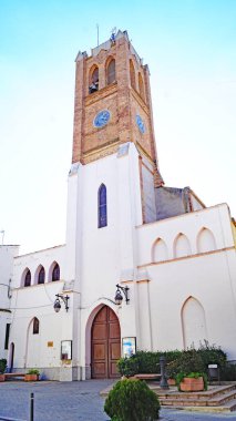 Masquefa, Anoia, Barcelona, Catalunya, İspanya, Avrupa 'daki San Pedro Kilisesi