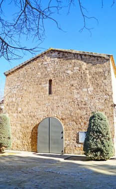 Piera, Barselona, Katalunya, İspanya, Avrupa 'daki Santa Maria Kilisesi