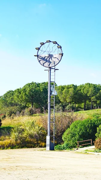 Katalunya Parkı Kentsel Manzara Bahçeleri Sabadell Barcelona Katalunya Spanya Avrupa — Stok fotoğraf