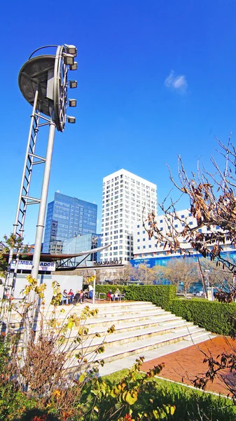 Parque Catalunha Jardins Paisagísticos Urbanos Arquitetura Moderna Sabadell Barcelona Catalunha — Fotografia de Stock