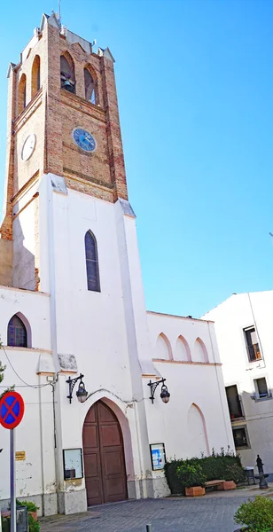 Iglesia San Pedro Masquefa Anoia Barcelona Cataluña España Europa — Foto de Stock