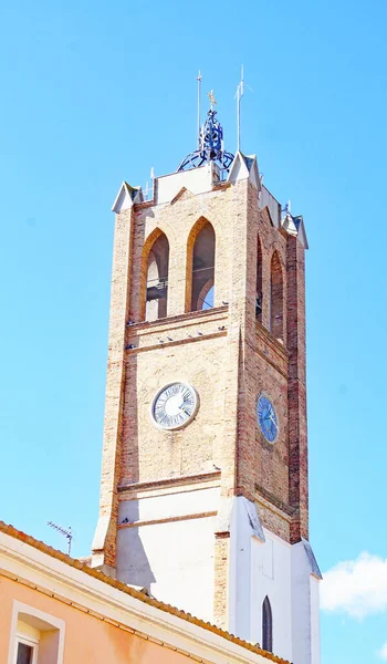 Iglesia San Pedro Masquefa Anoia Barcelona Cataluña España Europa — Foto de Stock
