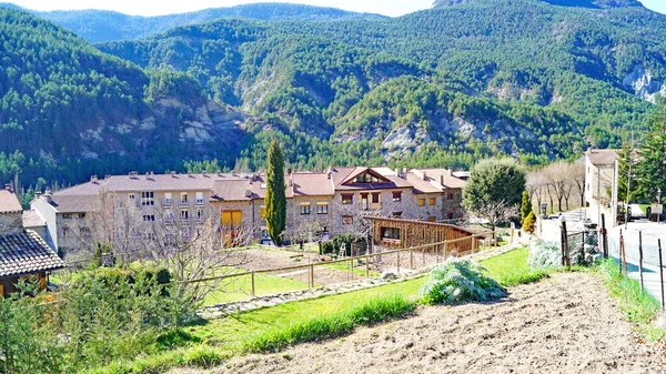 Kościół Sant Esteve Baga Region Bergada Barcelona Catalunya Hiszpania Europa — Zdjęcie stockowe