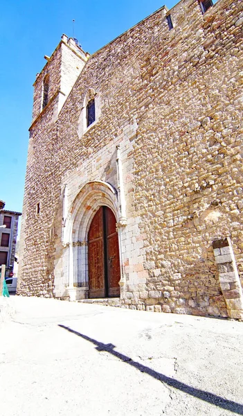 Chiesa Sant Esteve Baga Regione Bergada Barcellona Catalogna Spagna Europa — Foto Stock