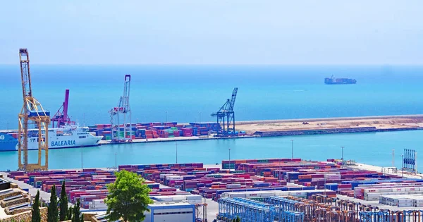 Barselona, Katalunya, İspanya ve Avrupa limanının sanayi bölgesi