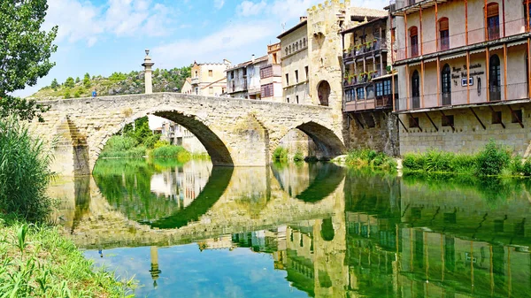 Valderrobres Prowincji Teruel Aragon Hiszpania Europa — Zdjęcie stockowe