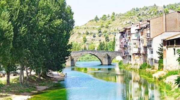 Teruel Aragon Spanya Avrupa Daki Valderrobres — Stok fotoğraf