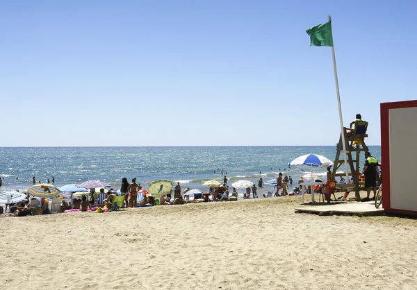 Praia em Oropesa — Fotografia de Stock