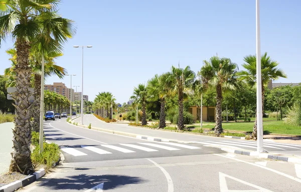 Avenida en Oropesa — Foto de Stock