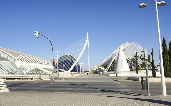 City of Arts and Sciences in Valencia — Stock Photo, Image