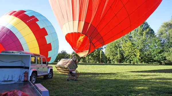 Balony na ogrzane powietrze — Zdjęcie stockowe