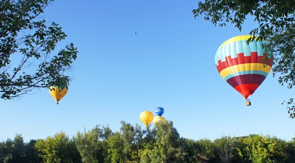 Balony na ogrzane powietrze — Zdjęcie stockowe