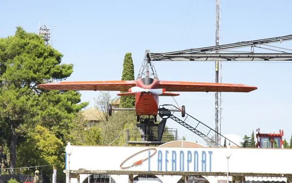 Feria de aviones en Tibidabo —  Fotos de Stock