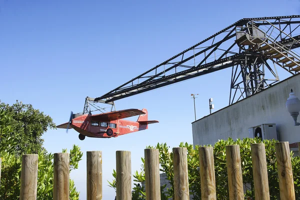 Feira de avião em Tibidabo — Fotografia de Stock