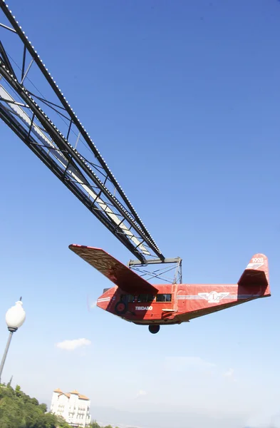 Fiera dell'Aereo a Tibidabo — Foto Stock