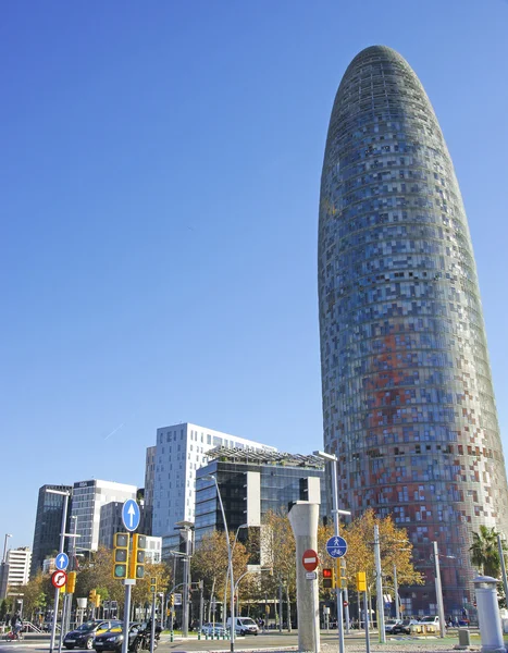 Paesaggio urbano di Barcellona — Foto Stock