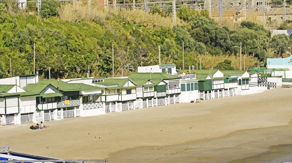 Maisons de plage en El Garraf, Barcelone — Photo