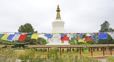 Budist manastırda El Garraf