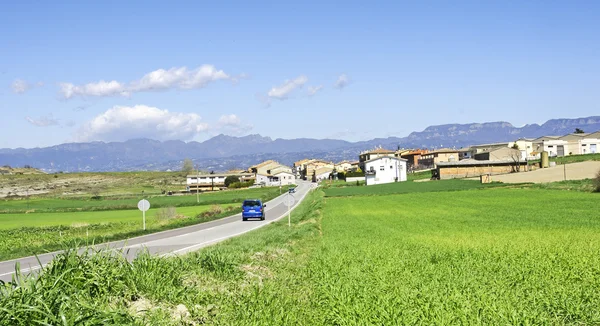 Paisaje de la comarca de Osona, Barcelona — Foto de Stock