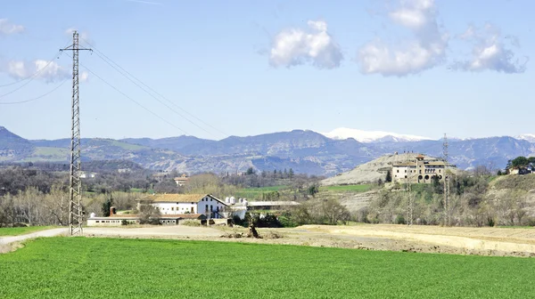 Landscape of the region of Osona, Barcelona — Stock Photo, Image