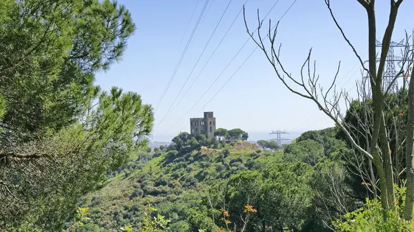 Kasteel toren Baro, Barcelona — Stockfoto