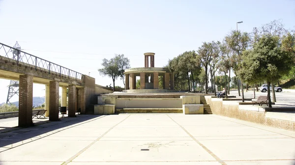 滨海艺术中心纪念碑在巴塞罗那 — 图库照片