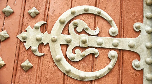 Door of a Buddhist monastery — Stock Photo, Image