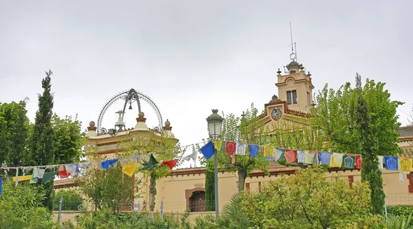 Buddhist monastery in El Garraf — Stock Photo, Image