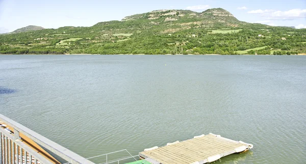 Bagno, dam lub zbiornik w Katalonii — Zdjęcie stockowe