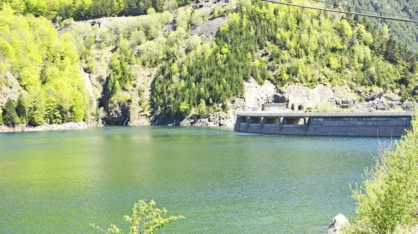 늪, 댐 또는 저수지 카탈로니아 — 스톡 사진