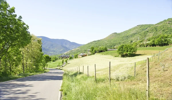 Landschap van Lleida — Stockfoto