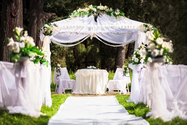 Esküvői hely — Stock Fotó