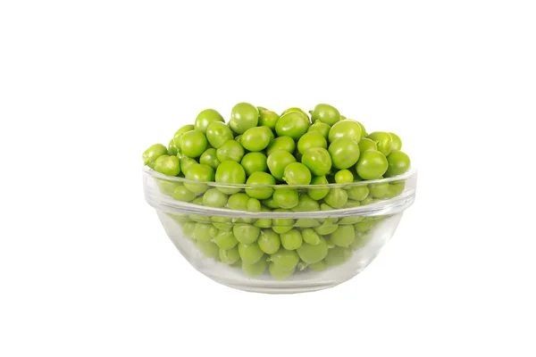 Peas on a white background — Stock Photo, Image