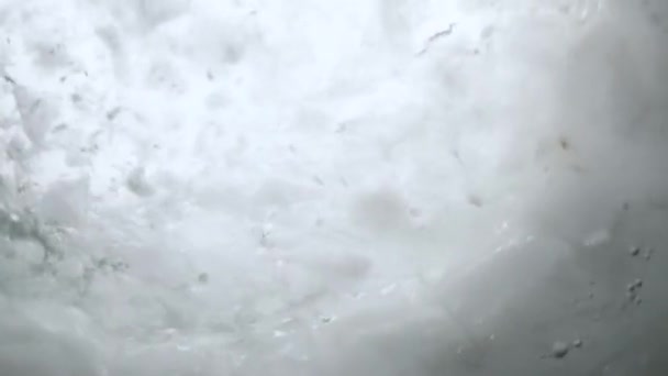 Leben Unter Wasser Bei Temperaturen Von Grad Celsius Fischschwärme Unter — Stockvideo
