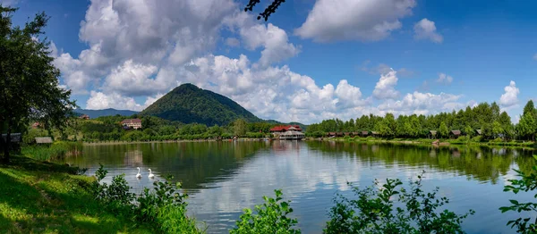 Lake Siloam Bath Shayan Zakarpatska Region Ukraine — Stock Photo, Image