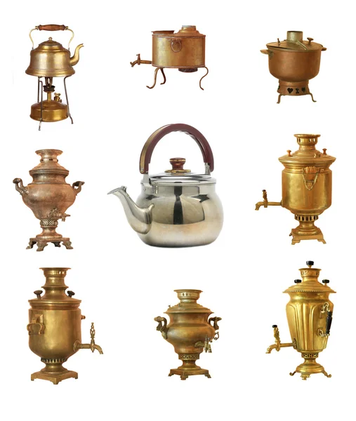 Samovars — Stock Photo, Image