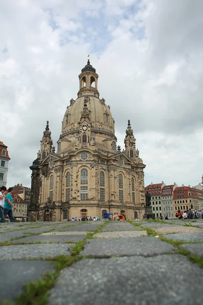 Kerk frauenkirche Dresden — Stockfoto