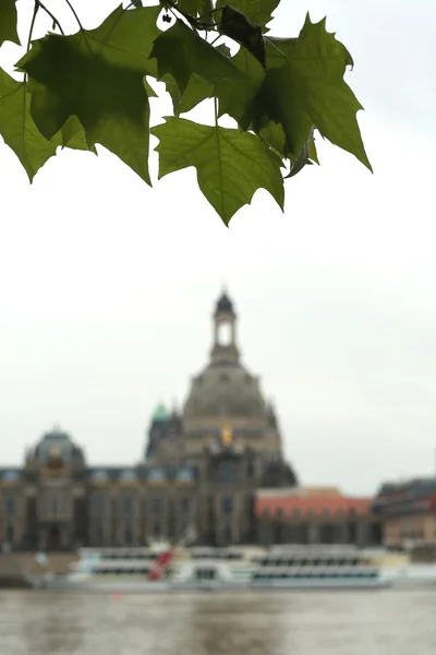 德累斯顿古城景观 — 图库照片