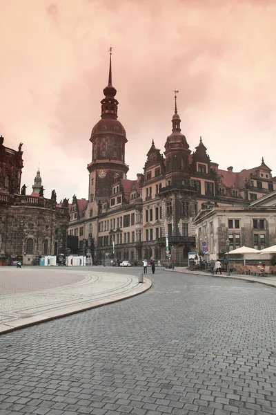 Kasteel oudste gebouw van de stad, Dresden — Stockfoto