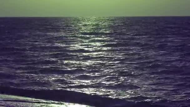 Beautiful sea waves — Stock Video